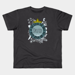 Hello my name is... Druid! Kids T-Shirt